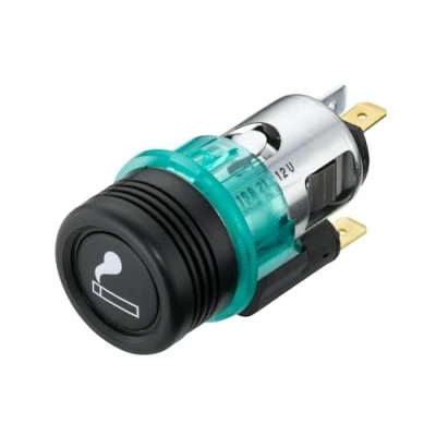 Obrázek HELLA Univerzální zapalovač cigaret s osvětlením 8EZ 008 021 001, zelený, 12V