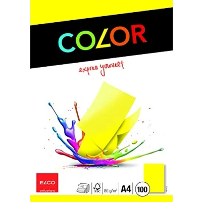 Obrázek Elco 74616.72 Color kancelářská Papír, A4, 80 g, Intensivgelb