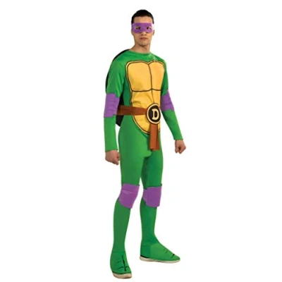 Obrázek Rubies Teenage Mutant Ninja Želvy Donatello kostým pro dospělé, standardní, Lila