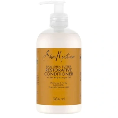 Obrázek SheaMoisture Restorative Conditioner pro poškozené vlasy čisté bambucké máslo bez silikonů 384 ml