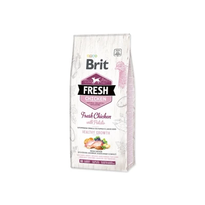 Obrázek BRIT Fresh Chicken with Potato Puppy Health Growth 12kg