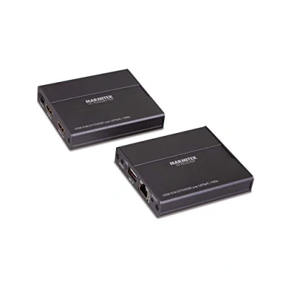 Obrázek HDMI Verlängerung UTP Marmitek MegaView 76 über 1 CAT 5e/6 Kabel KVM (Keyboard Video Mouse) PoC (Power Over Cable) Full HD 1080P 60 m Loopthrough Extender 3D