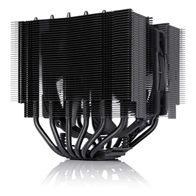 Obrázek Noctua NH D15S chromax.black, Premium CPU chladič s ventilátorem NF A15 PWM 140 mm (černý)
