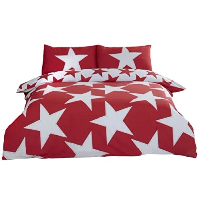 Obrázek Rapport Bettbezug Set, wendbar, Polycotton, Rot, Einzelbett