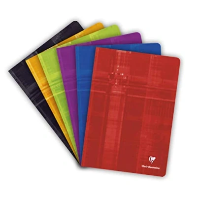 Obrázek Cvičebnice Clairefontaine 63161C (DIN A4, 48 listů, 90 g, francouzské rozhodnutí) 1 kus, různé barvy
