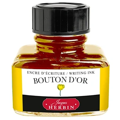 Obrázek J.Herbin 13053T inkoust do plniva, 30 ml, máslově žlutý