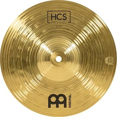 Obrázek Meinl Cymbals HCS Splash — 10 palců (Video) bicí činely (25,40 cm) mosaz, tradiční povrchová úprava (HCS10S)
