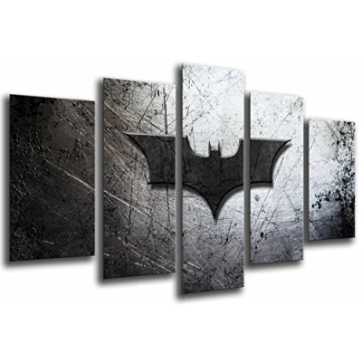 Obrázek Nástěnný obraz Batman, Joker, Superheld, 165 x 62 cm, dřevěný truck XXL formát umělecký tisk, ref.26564