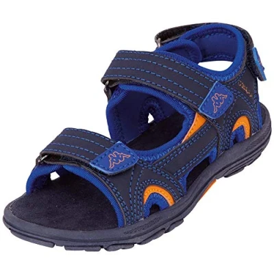 Obrázek Kappa Early II Unisex Chodecké sandály pro děti, Velikost: 25, Navy/orange boty