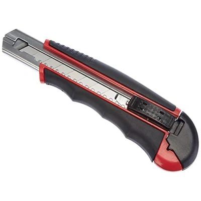 Obrázek Wedo 78418 Cutter Autoload (18 mm, včetně 6 čepelí v zásobníku) červená/černá