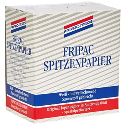 Obrázek Fripac pro Medis hrot Papír velikost listu 75 x 55 mm, 500 listů, balení po 2 ks, bílá