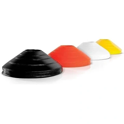 Obrázek SKLZ Unisex sada klobouků Agility Cone Set 20 značkovacích klobouků, značkovací hodinky, barevné, jednotná velikost EU