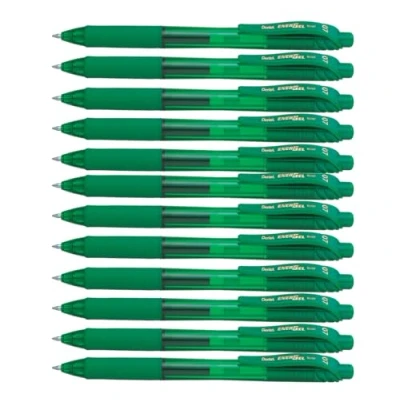 Obrázek Pentel BL107 D gelové pero EnerGel s tlakovou mechanikou tloušťka linky 0,7 mm, 12 kusů