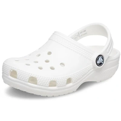 Obrázek Crocs Unisex Dětské Classic Clog K boty na dřevo, bílá