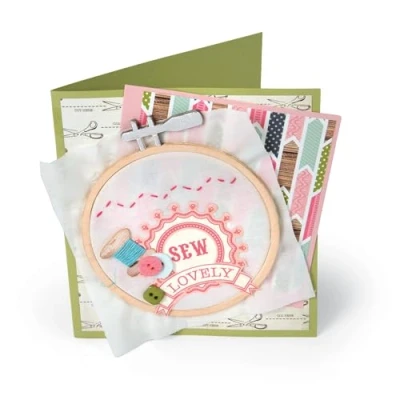 Obrázek Sizzix Bigz Die Embroidery Hoop by Eileen Area Hull