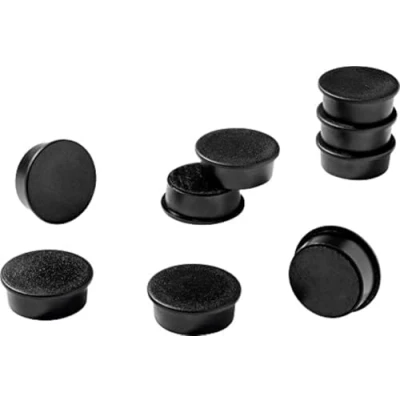 Obrázek Durable Magnety, průmyslové balení, 37 mm, 3000p, černé, 20 kusů, 475501