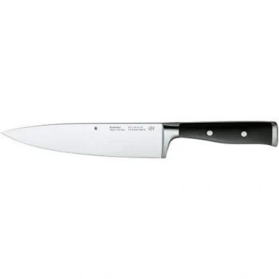 Obrázek WMF Kuchařský nůž Grand Class, délka 35 cm, čepele 20 Performance Cut, Made in Germany, speciální kované ostří, bezespárá nýtovaná rukojeť z plastu