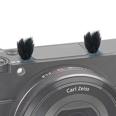 Obrázek YOUSHARES Kamerový mikrofon ochrana proti větru, 10 ks Fell Wind Muff větru pro Sony RX1 RX10 RX100 Digitální kompaktní fotoaparáty Vestavěný venkovní větrný filtr