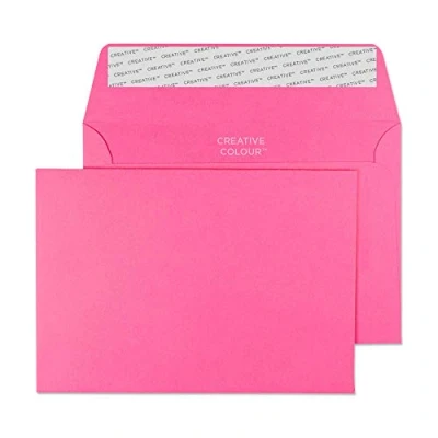 Obrázek Blake Envelopes Creative Colour 102 Dopisní obálky Lepicí lepidlo Flamingorosa C6 114 x 162 mm 120g/m² 500 kusů