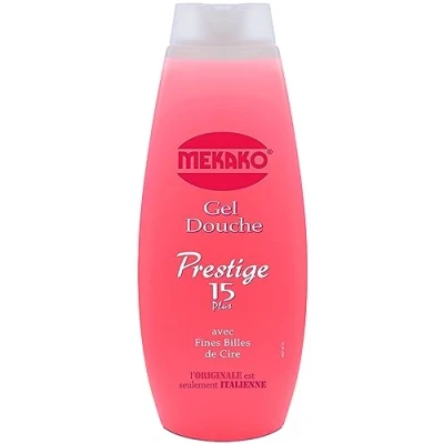 Obrázek Mekako Gel Douche PRESTIGE 15Plus Avec Fines Billes De Cire 420 ml