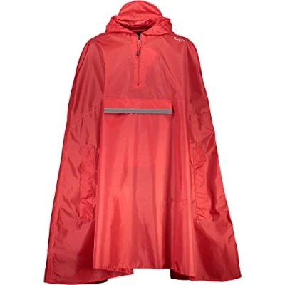 Obrázek CMP Regenponcho für Kinder mit fester Kapuze, Ferrari, 116