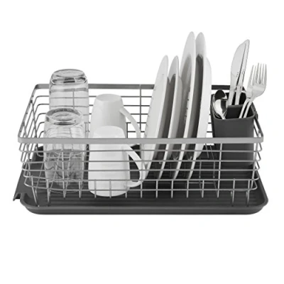 Obrázek TOWER Dish Drainers, Stahl, Grau, 32 x 45 15 cm