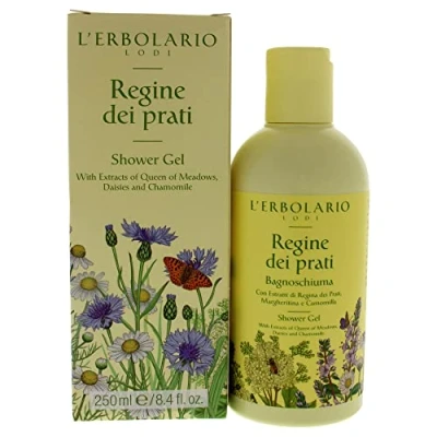 Obrázek L&#039;Erbolario Regine Dei Prati koupelový/sprchový gel, 1 balení (1 x 250 ml)