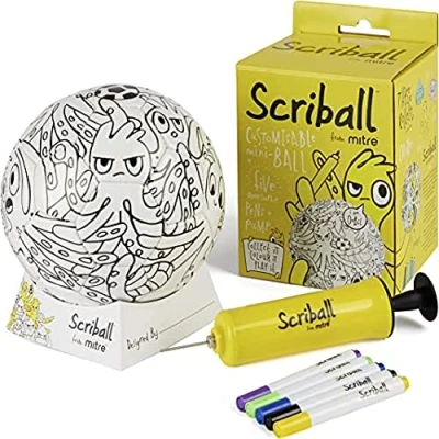 Obrázek Mitre Mini fotbalový míč Scriball Ooodles Fophi, možnost přizpůsobení, příležitosti, jednotná velikost