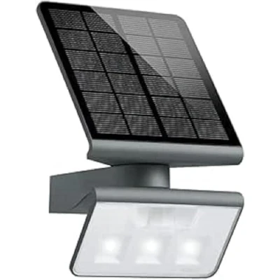 Obrázek Steinel LED solární světlo XSolar L S ONE antracitové, nástěnná lampa, hlásič pohybu, noční světlo, zahradní lampa solární, akumulátor 2500 mAh