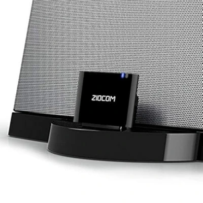 Obrázek ZIOCOM Bluetooth adaptér pro Bose SoundDock, bezdrátový audio přijímač 30pólový dokovací reproduktor iPhone iPod, není vhodný auta nebo motocykly, černý