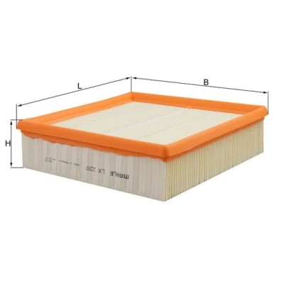 Obrázek Mahle Knecht LX 220 vzduchový filtr