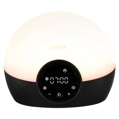 Obrázek Lumie Bodyclock Glow 150 Lichtwecker mit 9 Klängen und Einschlafsonnenuntergang, aus Kunststoff, Schwarz