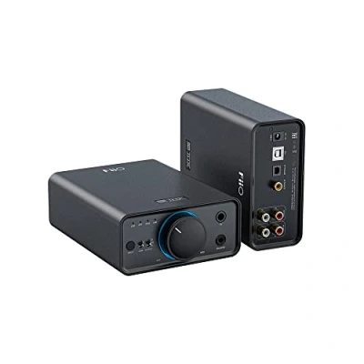 Obrázek FiiO K7 Full Balanced HiFi DAC zesilovač pro sluchátka AK4493S*2, XMOS XU208 PCM384kHz DSD256, vstupy USB/optické/koaxiální / cinch vstupy, 6,35 mm/4,4 mm výstup