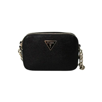 Obrázek Guess Noelle Crossbody Camera Taška s příčným popruhem, Ženy, Velikost: One Size, Black