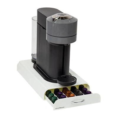 Obrázek Mind Reader NEST3PC WHT Anchor zásuvka na kapsle kompatibilní s Nespresso, pro 50 kapslí, pouze