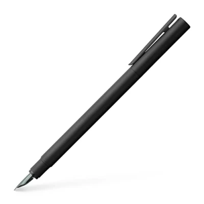 Obrázek FABER CASTELL 342300 plnicí pero Neo Slim kov, šířka pera M, černé
