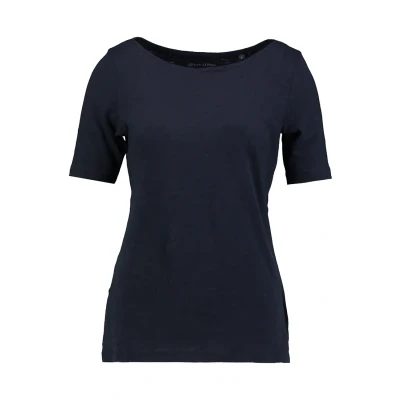 Obrázek Marc O&#039;Polo Short Sleeve BOAT NECK Jednoduché tričko, Ženy, Velikost: XS, Manic midnight