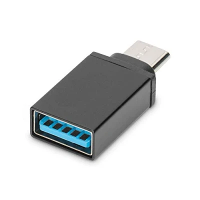 Obrázek DIGITUS USB 3.2 Gen1 adaptér C (St) na A (Bu) 5 Gbit/s kabel adaptéru, černý