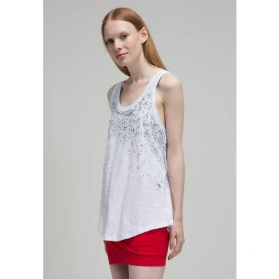 Obrázek Urban Classics Top, Ženy, Velikost: XS, White/black