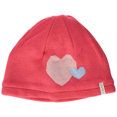 Obrázek Esprit Kids Baby Girls Rp9000107 Knit Hat čepice, Růžová (Strawberry 342), 47/49 (velikost výrobce: L), 342)