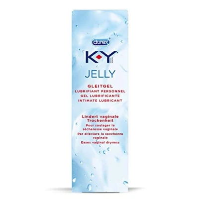 Obrázek K Y Jelly lubrikační gel jemný prostředek na vodní bázi, zmírňuje vaginální suchost snadno omyvatelný a neparfémovaný 50 ml