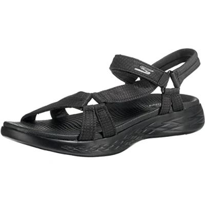 Obrázek Skechers Dámské sportovní sandály On the go 600 Brilliancy, Black Textile Trim
