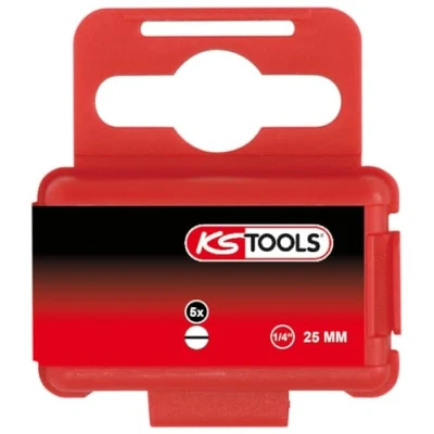 Obrázek ks Tools 911. 3304 1/4&quot; CLASSIC bit štěrbina, 25 mm, 3 balení 5