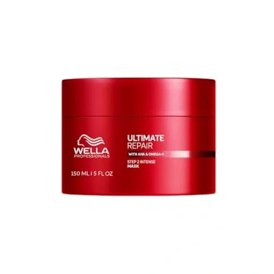 Obrázek Wella Professionals Ultimate Repair hloubkově účinná vlasová maska péče o vlasy pro rozbité s AHA a Omega 9 regenerační kúra poškozené 150 ml