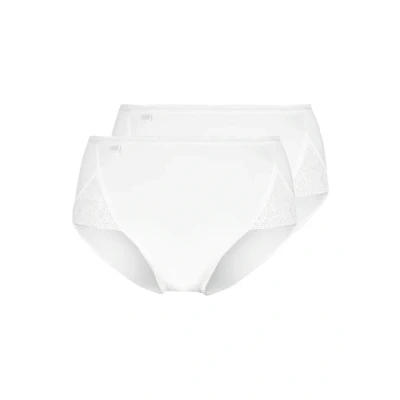 Obrázek Sloggi Purse Sense LUX MAXI 2 PACK Kalhotky, Ženy, Velikost: 42, White