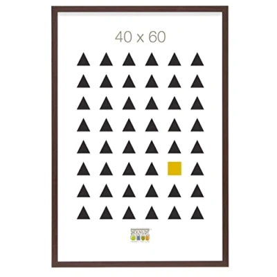 Obrázek Deknudt Frames S44CH4 fotorámeček 40 x 60 Basic, tmavě hnědá úzká, dřevo (MDF) foto