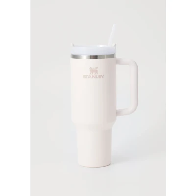 Obrázek Stanley Quencher H2. 0 FlowState láhev na pití s brčkem 1,18 l termopohárek chladí 11 hodin 48 ledově chlazený vhodná do myčky nádobí Termolahev bez BPA Hrnek kávu To Go růžová