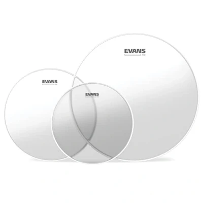 Obrázek Evans ETP G2CLR F G2 (Clear) Fusion Tom Pack 25,4 cm (10 palců), 30,4 (12 35,5 (14 palců) kožešina