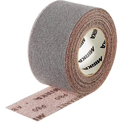 Obrázek Mirka Síťová brusná role Abranet 75 mm x 10 m suchý zip / zrno P180 1 k broušení dřeva, špachtle, laku, plastu 545BI001183R