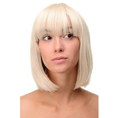Obrázek WIG ME UP 7803 303/220 Sexy paruka Page Bob blond světle blonďatá zlatá mix hladká dámská bobový účes 25 cm